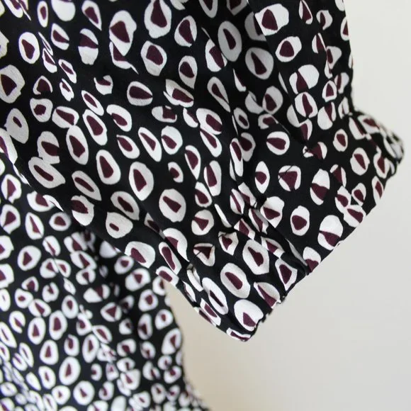 NWT Diane von Furstenberg DVF Silk Midi DressFit & Flare Workwear